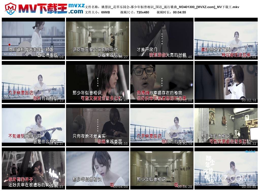 姚慧汶_花草乐园会-那少年似曾相识_国语_流行歌曲_MD401300